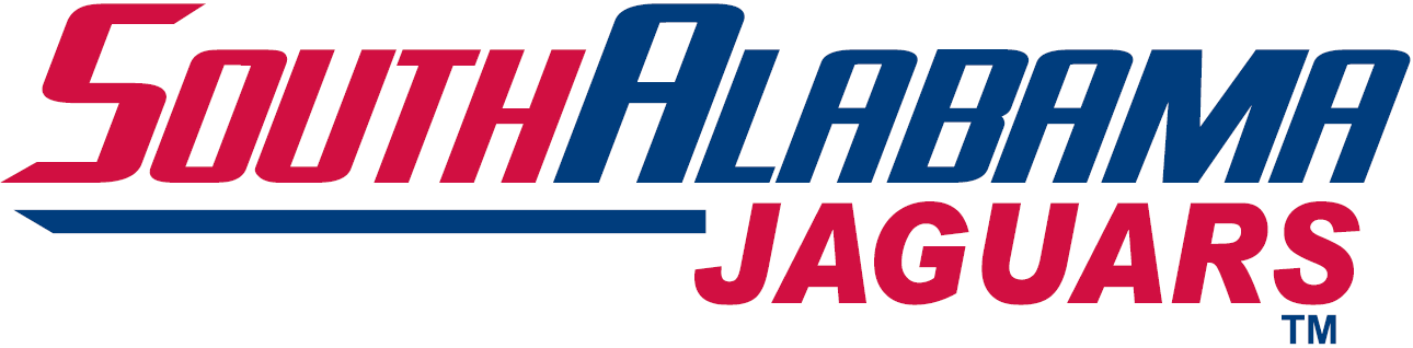 South Alabama Jaguars 2008-Pres Wordmark Logo iron on paper